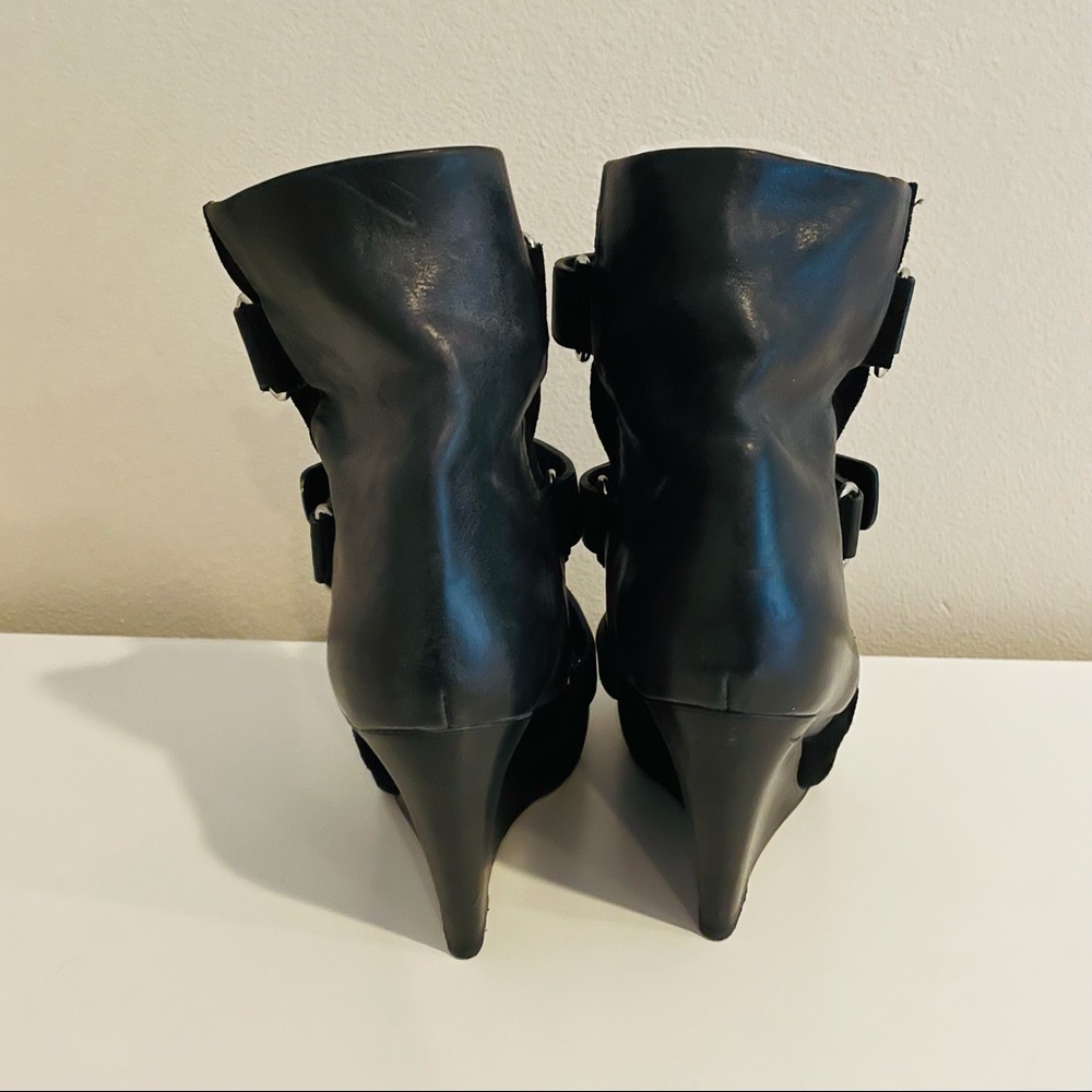 🇫🇷 Isabel Marant scarlet poney wedge boots - Picture 4 of 9